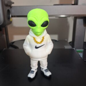 Alien moleton branco cordão
