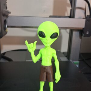Alien hang lose sem camisa 29cm aprox.