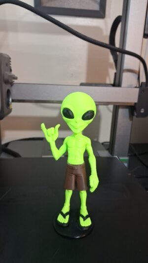 Alien hang lose sem camisa 29cm aprox.